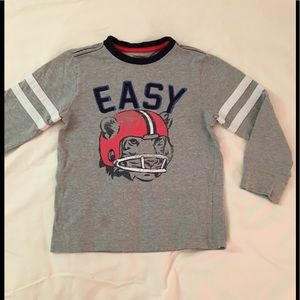 Gymboree.  Gray long sleeve shirt.  Size 4T
